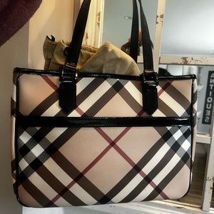 Burberry Nova Check Tote